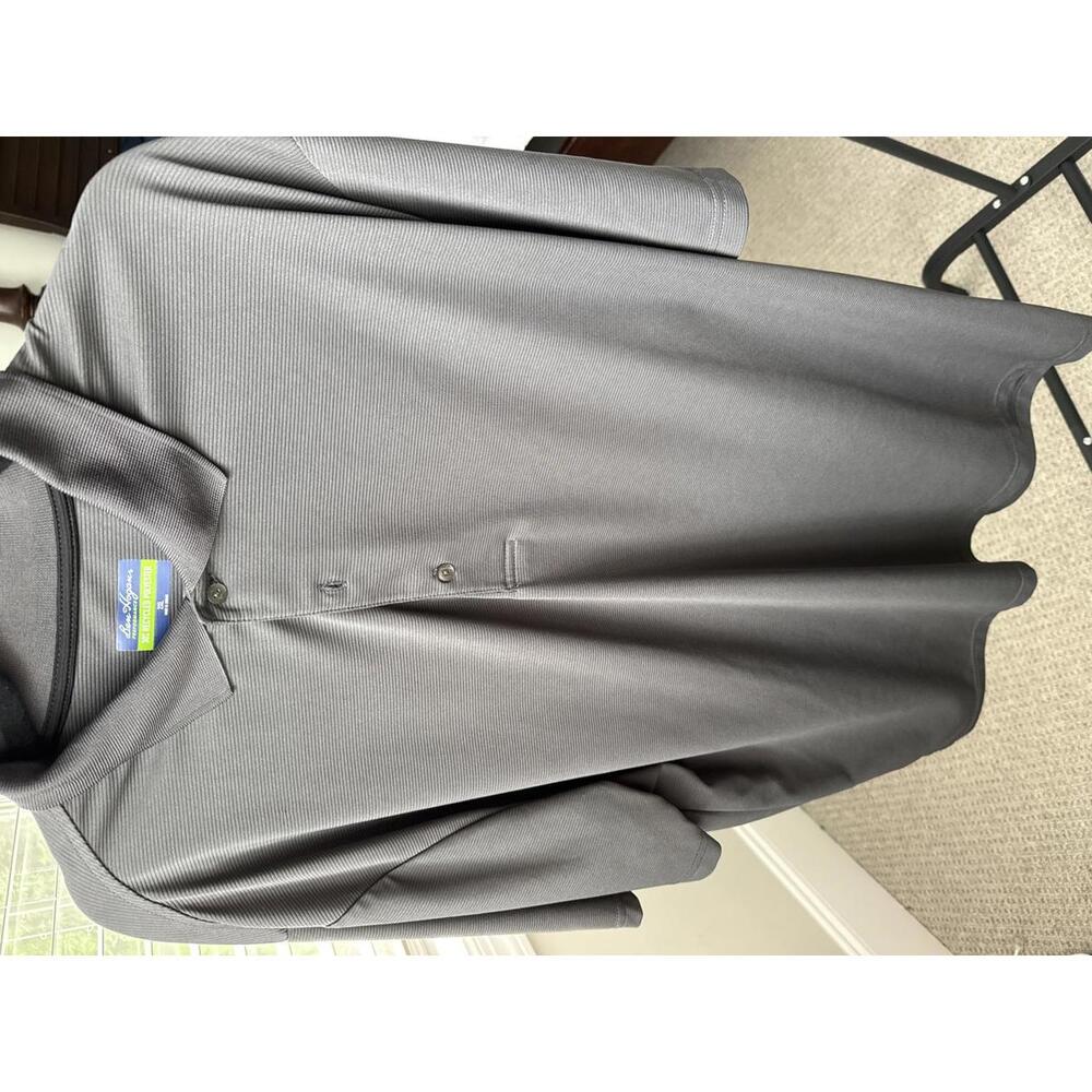 Ben Hogan Performance Men's Polo Shirt 2XL Gray 30% Recycled
